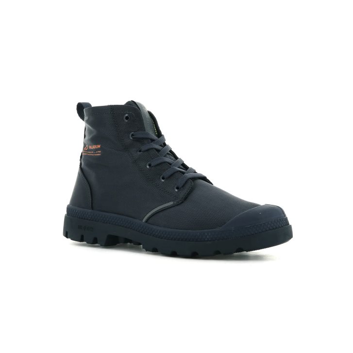 Palladium Pampa Lite+ Recycle WP+ Men's Boots Black | UK W629-QUZ